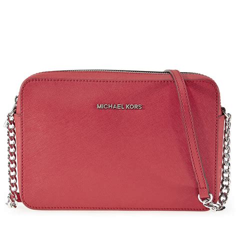 bright red michael kors crossbody|Michael Kors large red necklace.